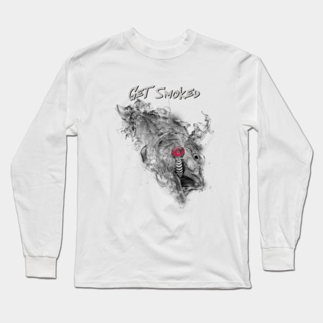 Get smoked Long Sleeve T-Shirt by Art by Paul